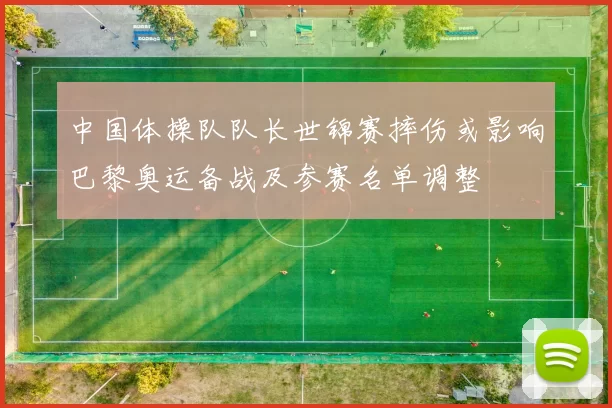 中国体操队队长世锦赛摔伤或影响巴黎奥运备战及参赛名单调整